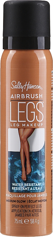 Тональный спрей для ног - Sally Hansen Airbrush Legs Medium Glow — фото N1