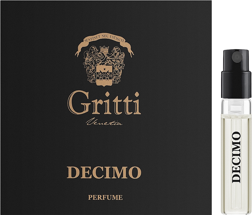 Dr. Gritti Decimo - Парфуми (пробник) — фото N1