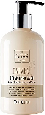 Рідке мило для рук - Scottish Fine Soaps Oatmeal Cream Hand Wash — фото N1
