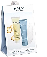 Парфумерія, косметика Набір очищувальний для сухої шкіри - Thalgo Eveil A la Mer My Clear Skin Ritual (f/oil/30ml + f/scr/30ml)