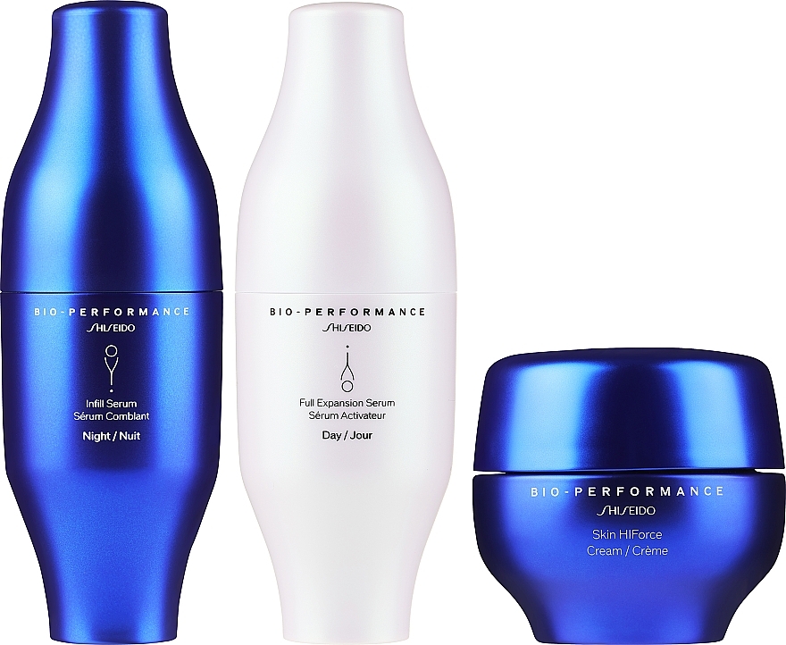 Набір - Shiseido Bio-Performance Full Routine Exclusive Kit (ser/2x30ml + f/cr/50ml) — фото N1