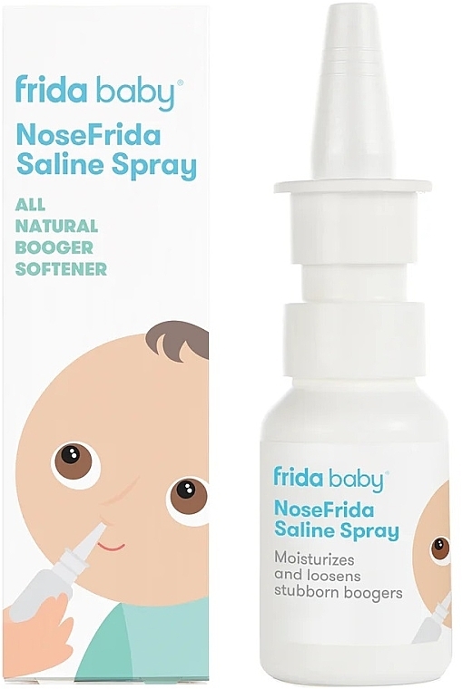 Спрей із сольовим розчином для носа - Frida Baby NoseFrida Saline Snot Spray — фото N1