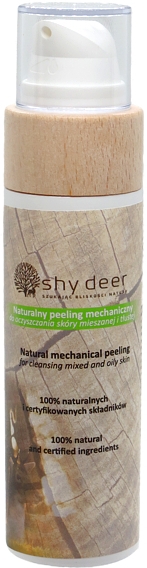 Механический пилинг для лица - Shy Deer Natural Mechanical Peeling — фото N1