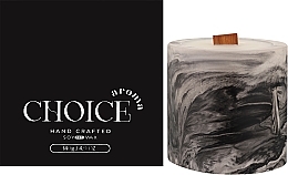 Парфумована свічка "Barbe a Papa", мармур - Choice Aroma Candle — фото N2