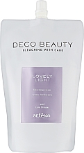 Парфумерія, косметика Освітлювальний крем для волосся - Artego Deco Beauty Lovely Light Bleaching Cream