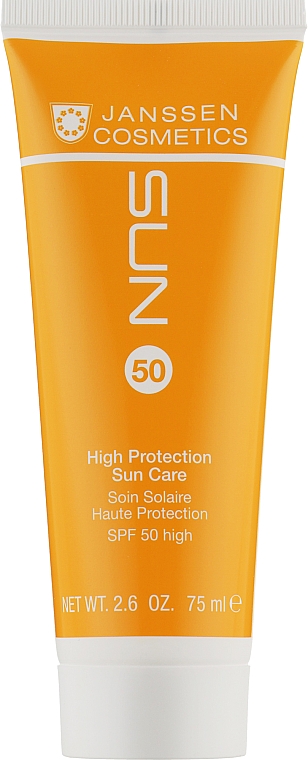 Солнцезащитная флюид SPF50 - Janssen Cosmetics Sun High Protection Sun Care — фото N1