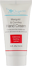 Парфумерія, косметика Крем для рук з календулою і живокостом - The Organic Pharmacy Marigold & Comfrey Hand Cream
