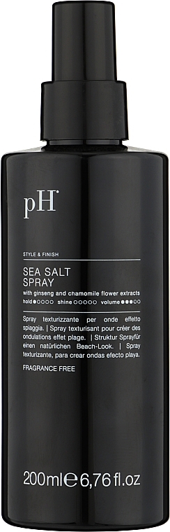 Сольовий спрей для текстури та об'єму - Ph Laboratories pH Flower Spray — фото N3