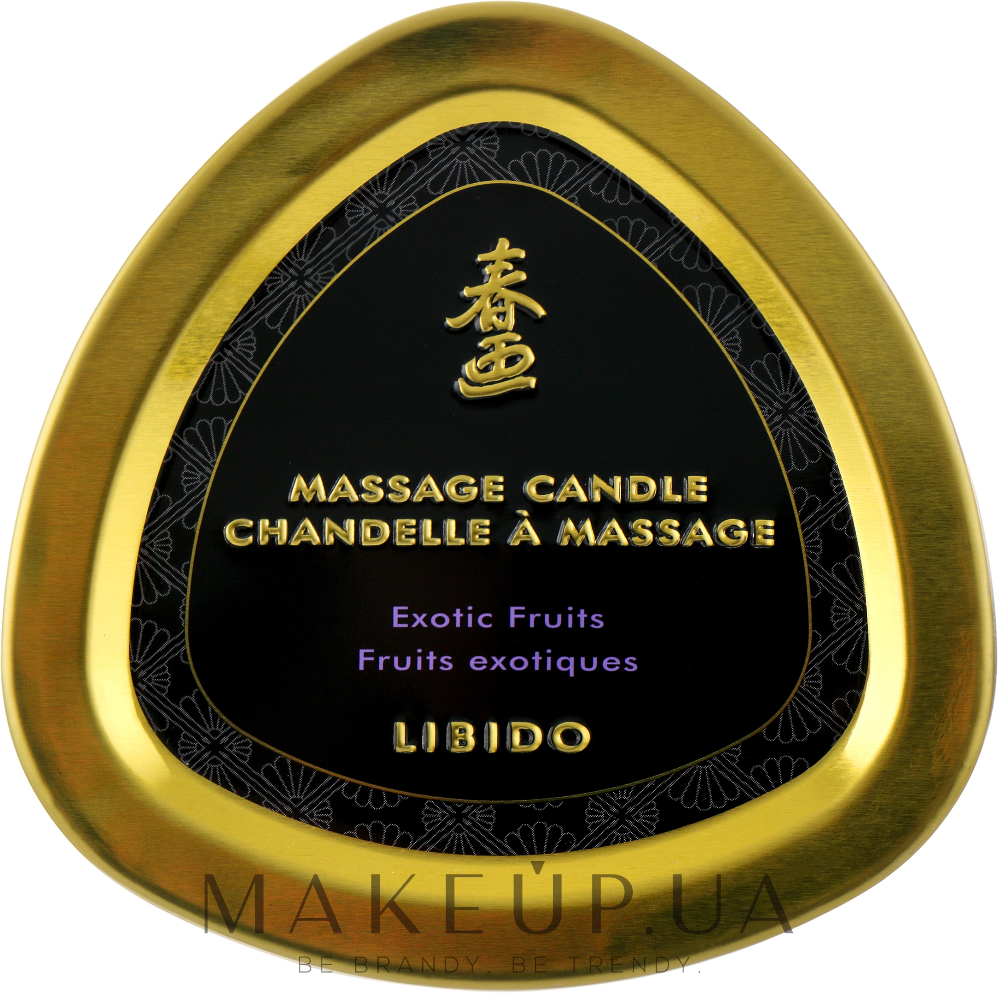 Масажна свічка "Екзотичні фрукти" - Shunga Massage Candle Libido Exotic Fruits — фото 170ml