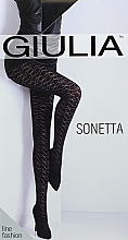 Колготки "Sonetta Model 15" 100 Den, nero - Giulia — фото N1