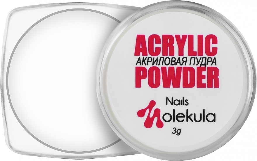 Акрилова пудра для нігтів - Nails Molekula Acrylic Powder (міні)