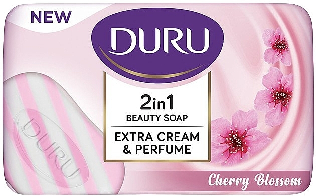 Косметическое мыло "Цветение Вишни" - Duru 2in1 Beauty Soap — фото N1