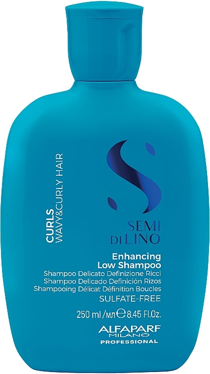 Шампунь для кудрявых волос - Alfaparf Semi Di Lino Curls Enhancing Low Szampon — фото N1