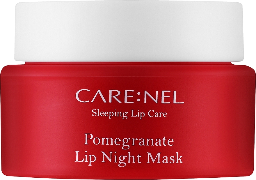 Нічна маска для губ "Гранат" - Carenel Pomegrant Lip Night Mask — фото N1