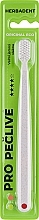 Зубна щітка супер м'яка, в ЕКО пакуванні - Herbadent Toothbrush — фото N1