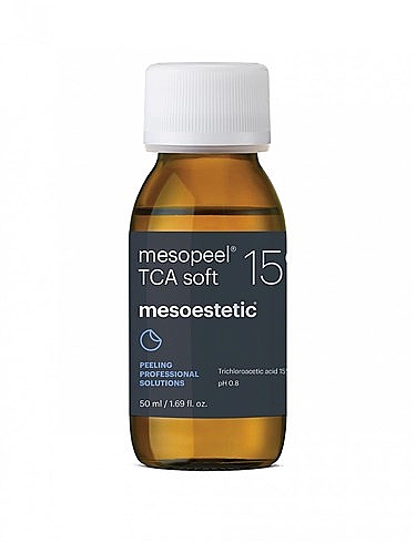 Самонейтрализующийся пилинг - Mesoestetic Mesopeel TCA Soft 15% — фото N1