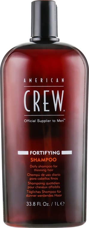 Зміцнювальний шампунь для тонкого волосся - American Crew Fortifying Shampoo — фото N3