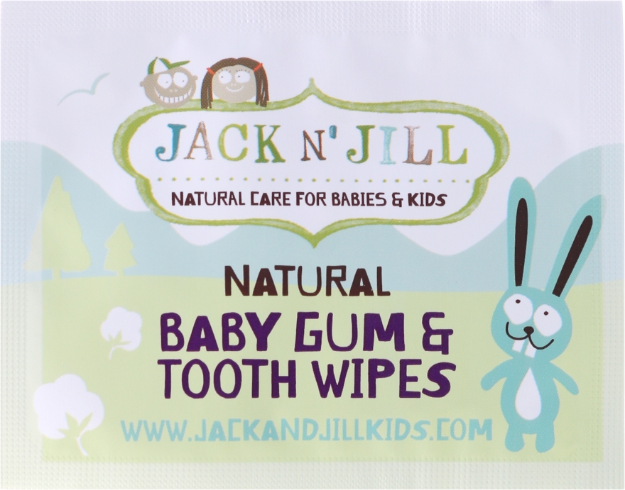 Детские салфетки для очищения десен и зубов - Jack N' Jill — фото N2