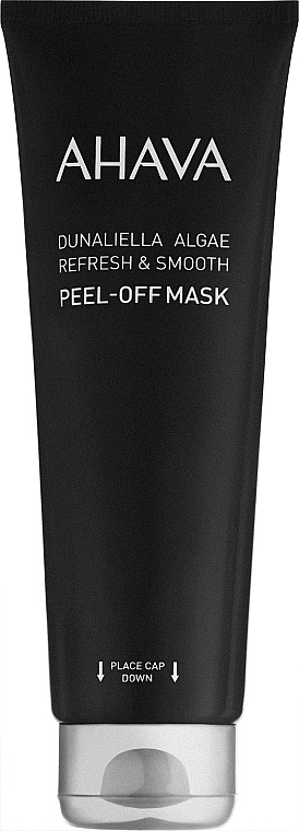 Освежающая маска-пленка на основе водорослей Дуналиэлла - Ahava Dunaliella Peel Off Mask (тестер) — фото N1