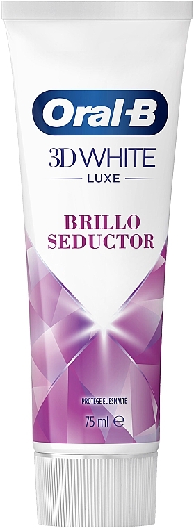 Відбілювальна зубна паста - Oral-B 3D White Luxe Brillo Seductor — фото N1