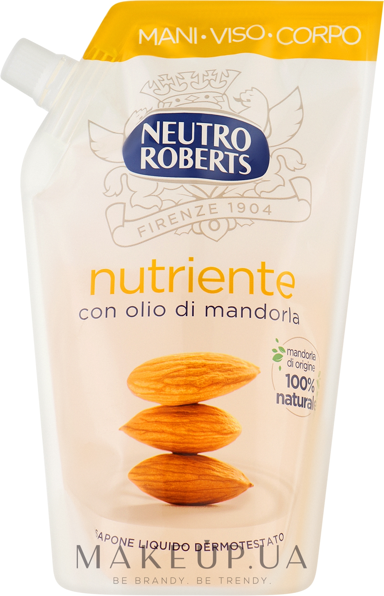 Крем-мило рідке живильне з мигдальною олією - Neutro Roberts Nourishing Liquid Soap — фото 400ml