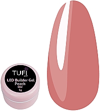 Духи, Парфюмерия, косметика Гель для наращивания ногтей - Tufi Profi Led Builder Gel 002 Peach