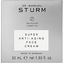 Антивозрастной увлажняющий крем для лица - Dr. Barbara Sturm Super Anti-Aging Face Cream — фото N2