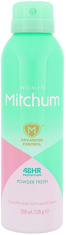 Дезодорант-спрей - Mitchum Women Powder Fresh Triple Odor Defense Pure Deodorant Spray — фото N1