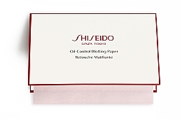 Очищающие жиропоглощающие салфетки - Shiseido Oil-Control Blotting Paper — фото N1