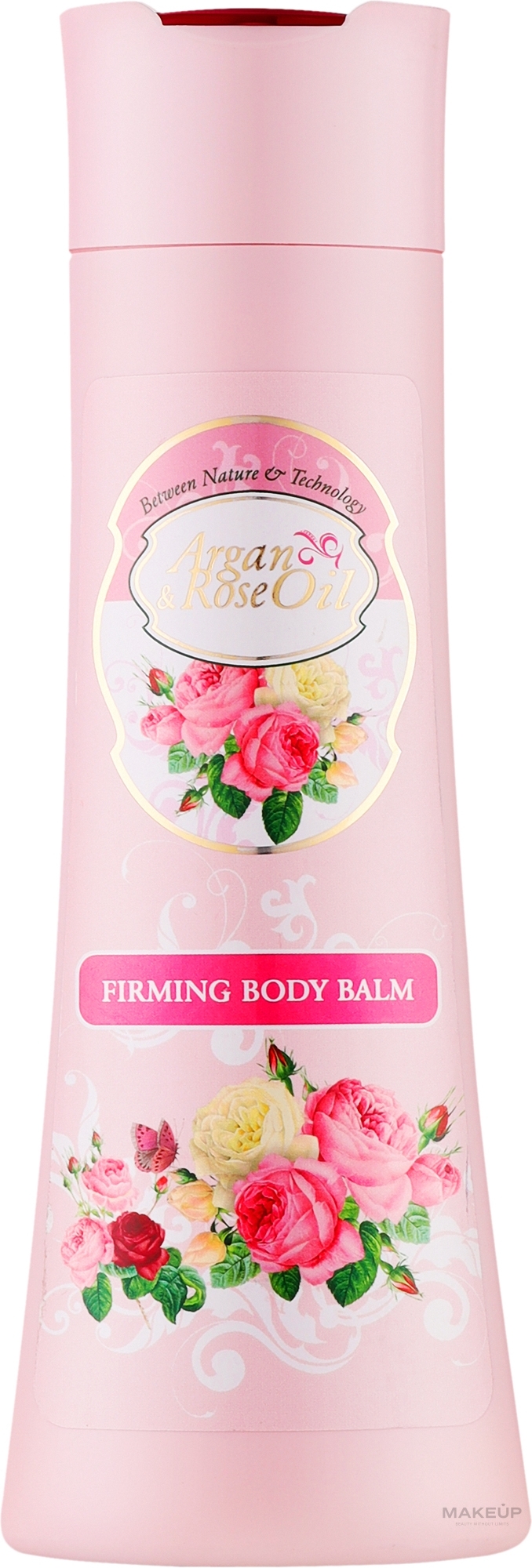 Зміцнювальний бальзам для тіла "Аргана й троянда" - Ventoni Cosmetics Argan & Rose Oil — фото 250ml