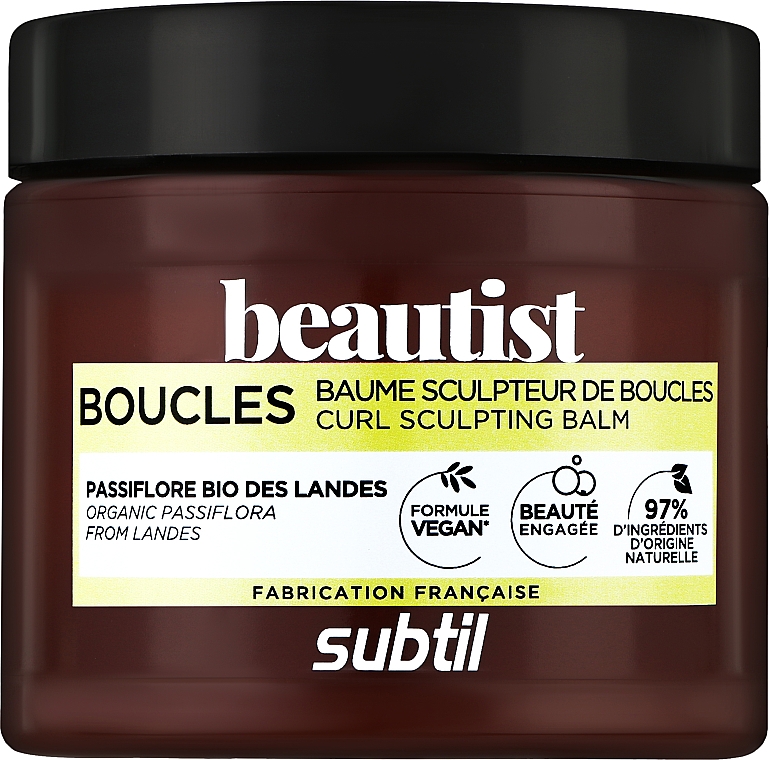 Бальзам для кудрявых волос для моделирования локонов - Laboratoire Ducastel Subtil Beautist Curly Balm