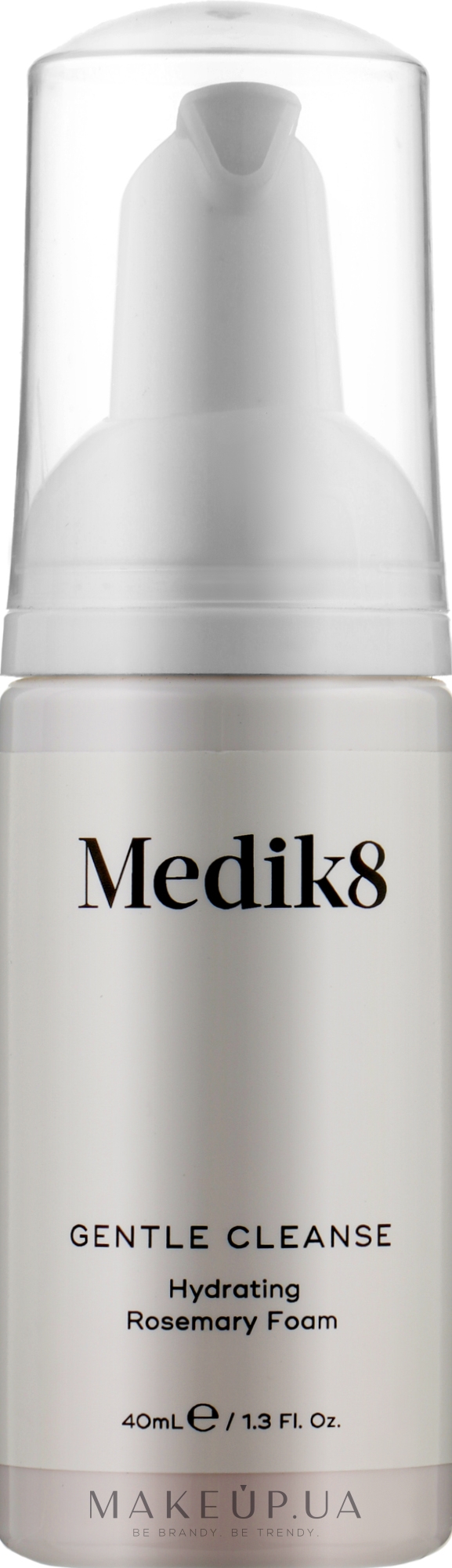 Очищающая пенка для всех типов кожи - Medik8 Gentle Cleanse Hydrating Rosemary Foam — фото 40ml