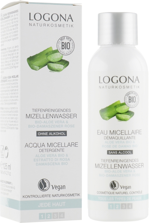 Глубоко очищающая мицеллярная вода - Logona Deep Cleansing Micellar Water