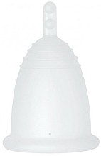Духи, Парфюмерия, косметика Менструальная чаша с ножкой, размер XL, прозрачная - MeLuna Classic Menstrual Cup Stem