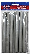 Профессиональные гибкие бигуди 18/210, серые - Ronney Professional Flex Rollers — фото N1