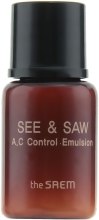 Духи, Парфюмерия, косметика Эмульсия для лица - The Saem See & Saw A.C Control Emulsion (мини)