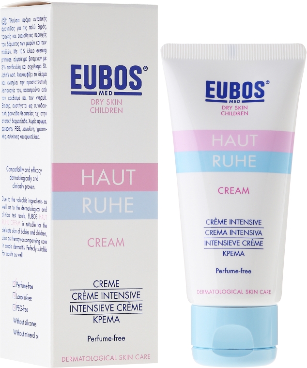 Крем для тіла - Eubos Med Dry Skin Children Cream — фото N1