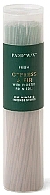 Ароматичесие палочки - Paddywax Cypress & Fir Incense Sticks in Glass Jar Green — фото N1
