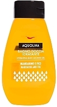 Парфумерія, косметика Гель для душу - Aquolina Mandarin And Fig Hydrating Bath Shower Gel