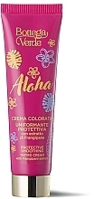 Духи, Парфюмерия, косметика Тонирующий крем для лица - Bottega Verde Aloha Protective Smoothing Tinted Cream