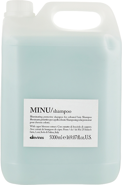 Шампунь для додання блиску і захисту кольору волосся - Davines Minu Shampoo — фото N3