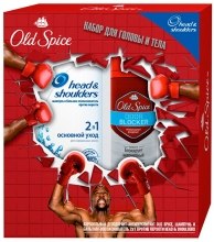 Духи, Парфюмерия, косметика Подарочный набор - Old Spice Odor Blocker (deo/125ml + shm/200ml)