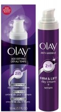Дневная крем-сыворотка - Olay Anti Wrinkle Firm & Lift 2 in 1 Day Cream And Serum — фото N1