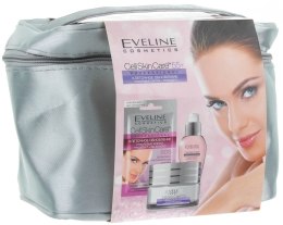 Парфумерія, косметика Подарунковий набір - Eveline Cosmetics Cell Skin Care Professional 55+ (cr/50ml + serum/40ml + mask/7ml)