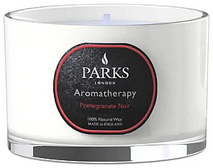 Ароматична свічка - Parks London Aromatherapy Pomegranate Noir Candle — фото N1