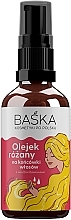Олія для кінчиків волосся з мультивітамінами "Троянда" - Baska — фото N1