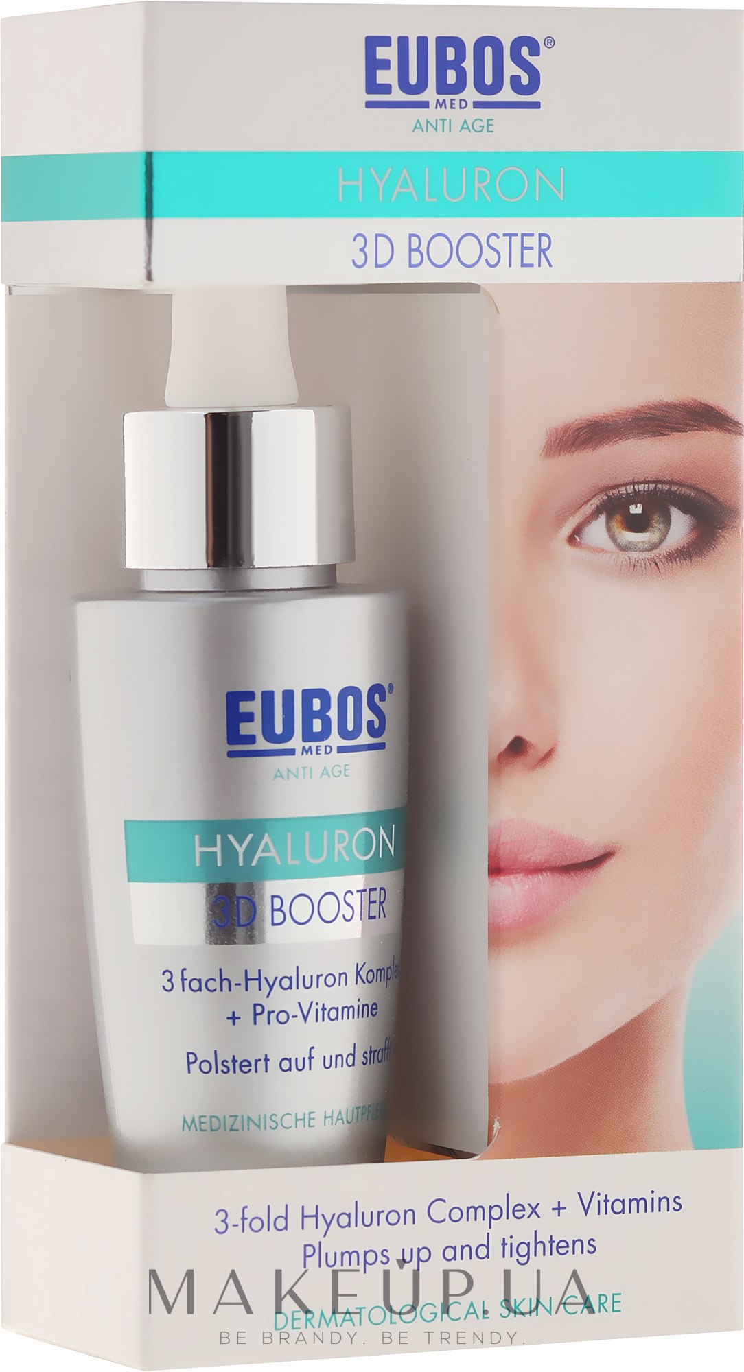 Бустер для обличчя - Eubos Med Anti Age Hyaluron 3D Booster — фото 30ml