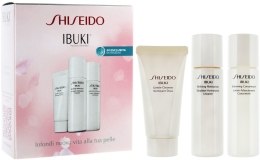 Парфумерія, косметика Набір - Shiseido Ibuki (foam/30ml + lot/30ml + emulsion/30ml)