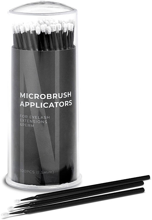 Безворсовые аппликаторы, 1.5 мм, 100 шт - Nanolash Microbrush Applicators  — фото N1