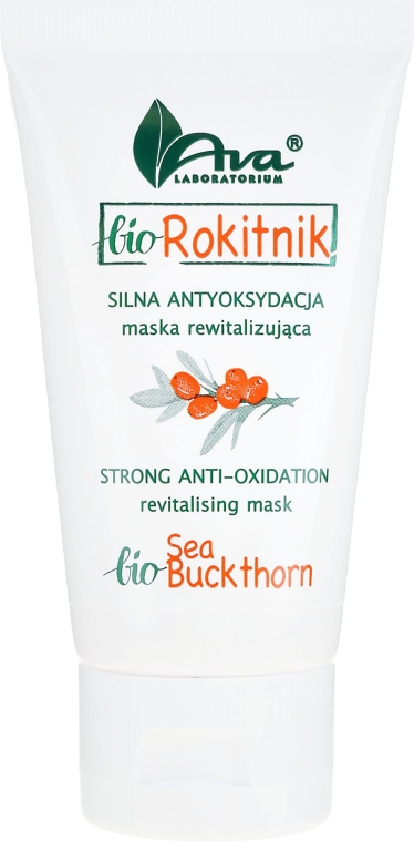 Антиоксидантная восстанавливающая маска для лица - Ava Laboratorium Bio Rokitnik Strong Anti-Oxidation Revitalising Mask — фото N2